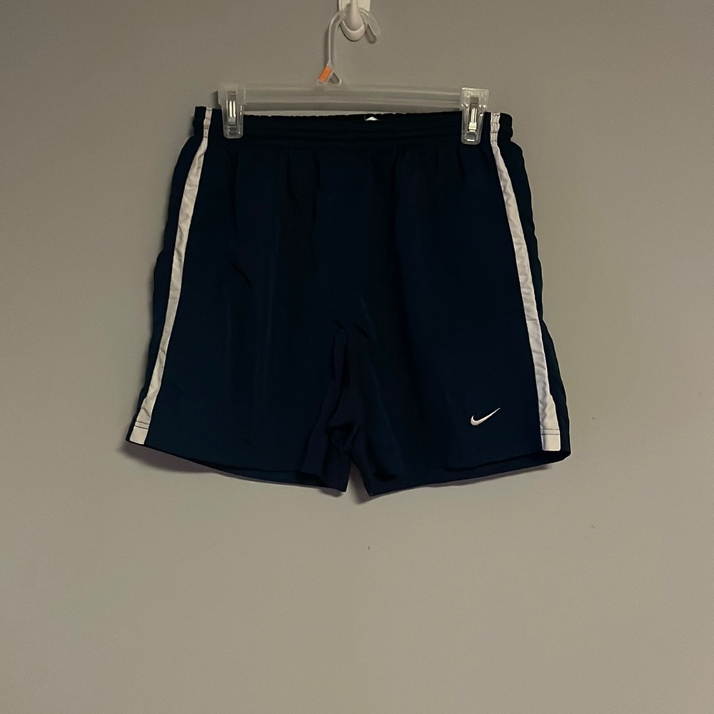Vintage Dark Blue Nike Dri Fit Shorts